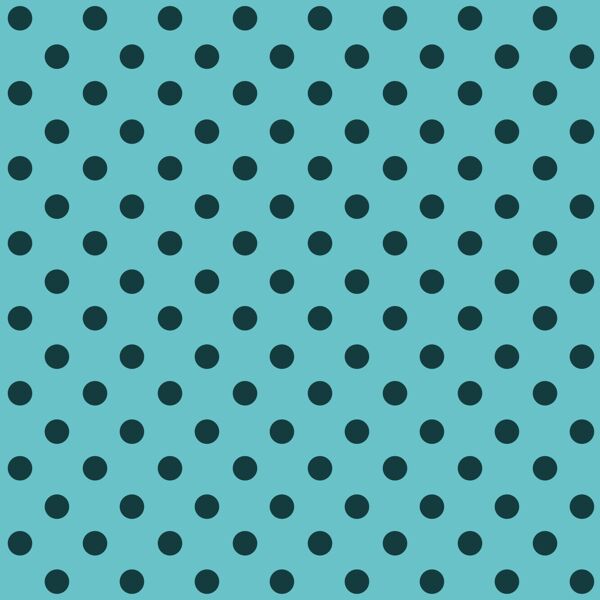 Polka Dots in Dark Blue on Raindrop