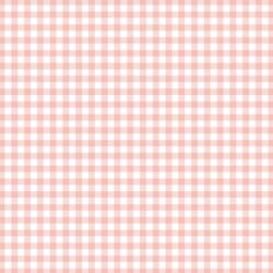 Little Gingham Check in Pink Peach