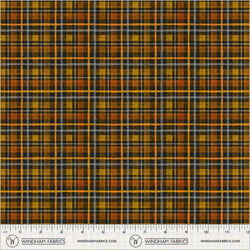 Halloween Plaid in Night