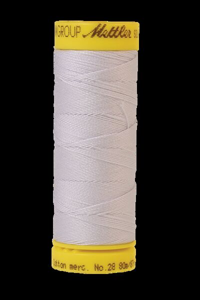 White (9128-2000) - Silk Finish Cotton 28wt - 87 Yards