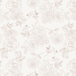 Garden Beauty in Mauve Blush
