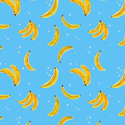 Go Bananas in Sky Blue