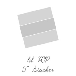 lil' POP 5" Square Pack in Cream