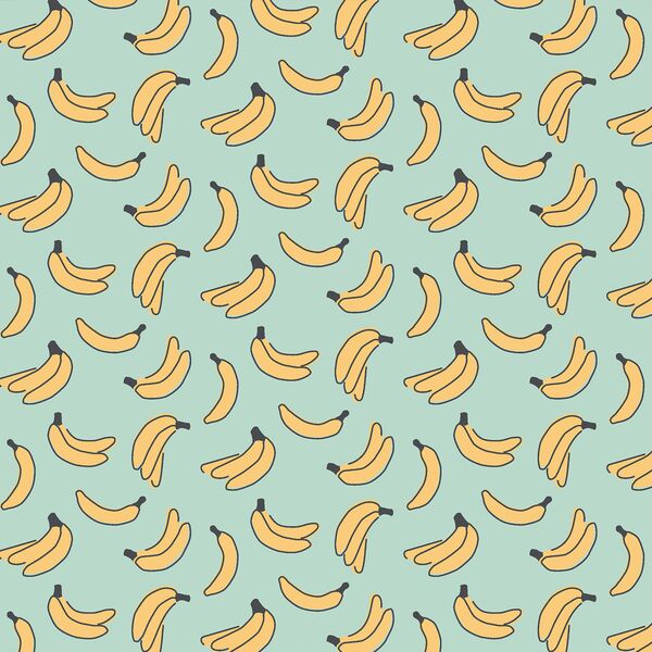 Bananas in Picnic Green
