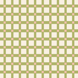 Square Plaid in Cream