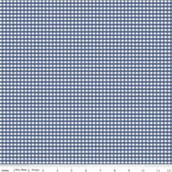 1/8" Gingham in Denim
