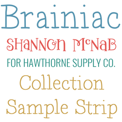 Brainiac Sample Strip
