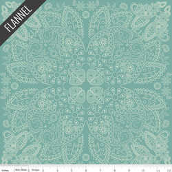 Cowboys Bandana Flannel in Teal