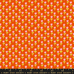 Tulips in Warm Red