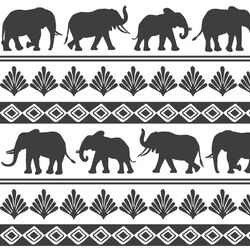 Elephant Parade in Onyx