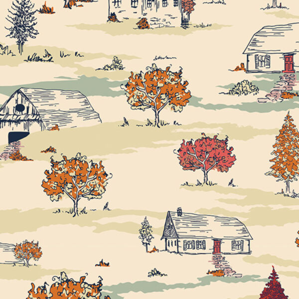 Farmstead Oasis in Landscape