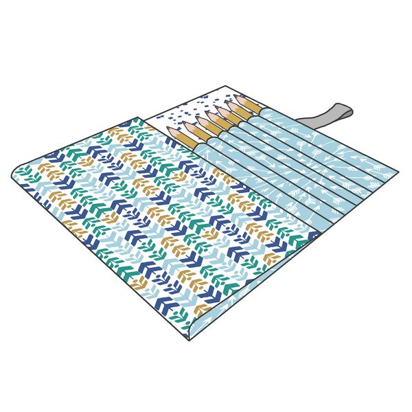 Pencil Roll Panel in Spring