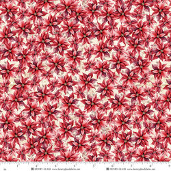 Poinsettias in Red
