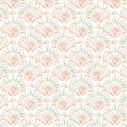 Flower Medallion in Wildflowers