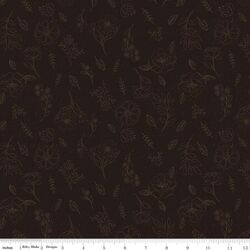 Sketch Floral in Black