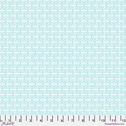 Retro Blooms in Blue