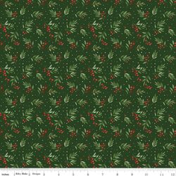 Tossed Berries in Forest