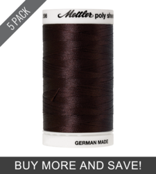 Mahogany (2596-1366) - Poly Sheen - 875 Yards (5 Pack)