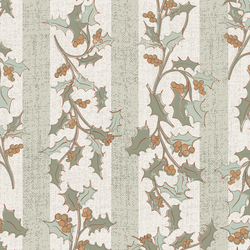 Holly Stripe in Vintage White