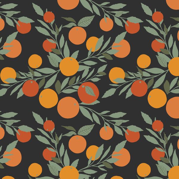 Little Tangerines in Night