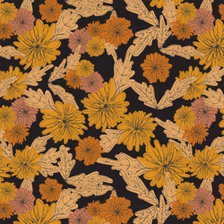 Chrysanthemum in Coal