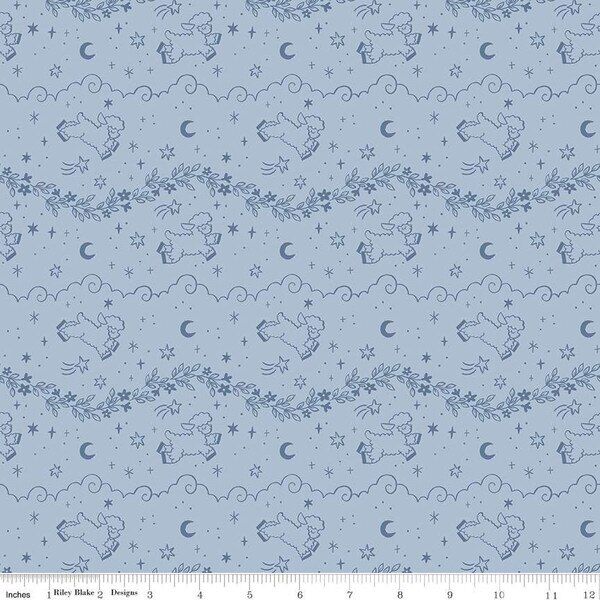 Counting Sheep in Blue