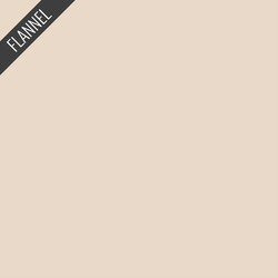 Flannel Solid in Sandstone
