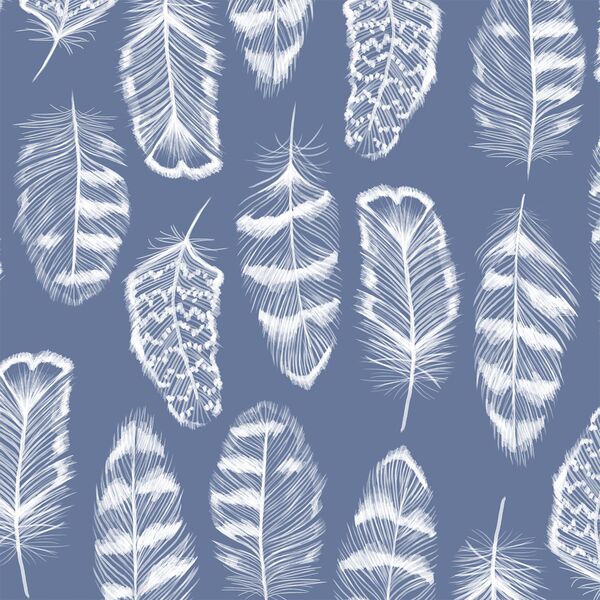 Plume in Azurite