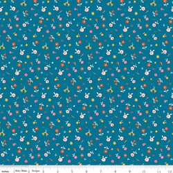 Flower Bed in Blue