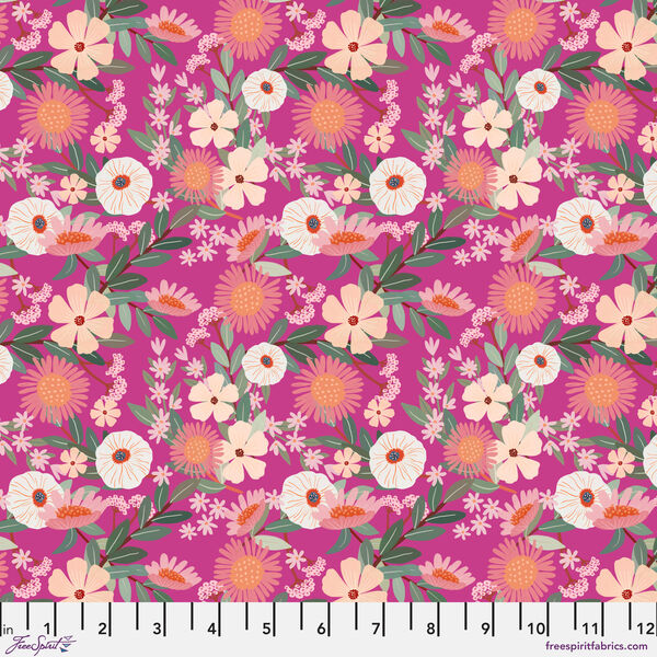 Petal Paradise in Magenta