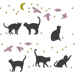 Nocturne Alley Cats in Onyx