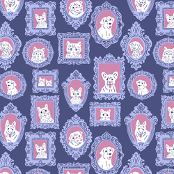 Gallery Pets in Navy Blue