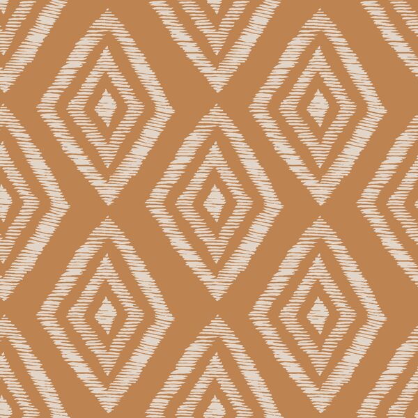 Large Ikat Diamonds in Sunset