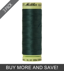 Bayberry (9240-0655) - Silk Finish Cotton 60wt - 220 Yards (3 Pack)
