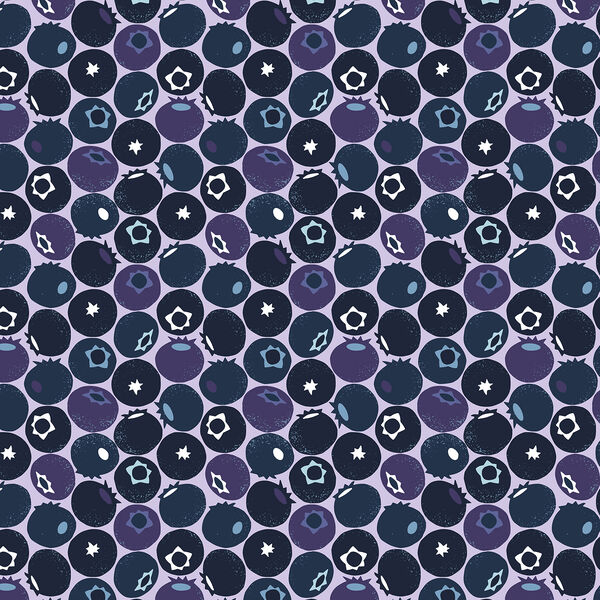 Blueberry in Blue