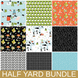 Cats in the Laundry Half Yard Bundle