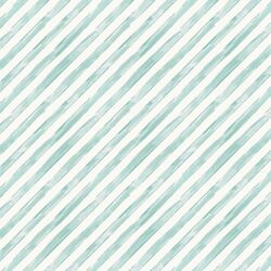 Watercolor Candy Stripe in Frozen