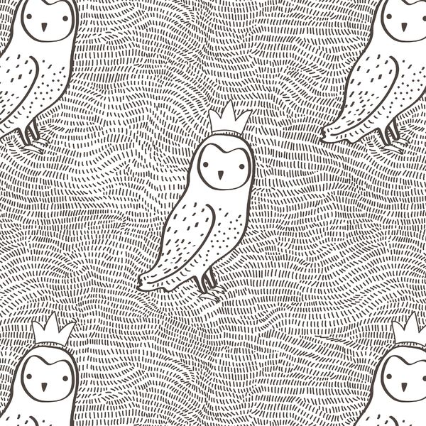 Crowned Owl in Brown