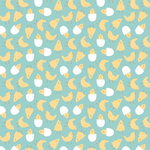 Chickies in Teal