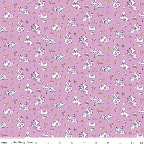 Lambs in Purple