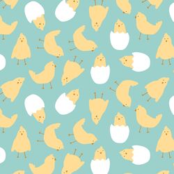 Large Chickies in Teal