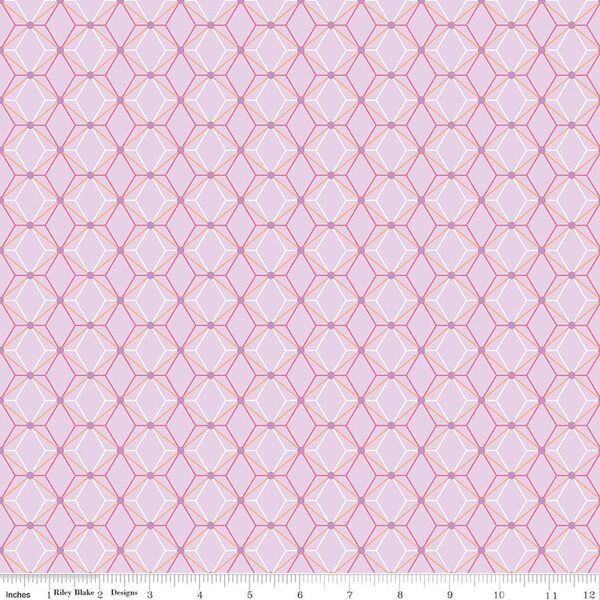 Geometric in Lilac