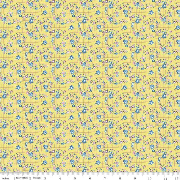 Apron Grid in Yellow