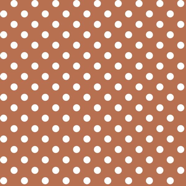 Candy Dot in Terracotta