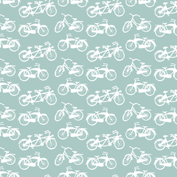 Silhouette in Dusty Teal