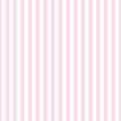 Little Umbrella Stripe in Bubble Gum