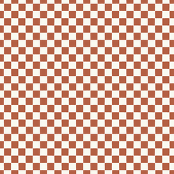 Check Me Out in Rust and Cream