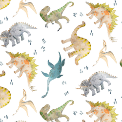 Large Dinosaurs in Jurassic