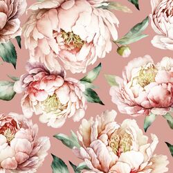 Large Peony Lane in Vintage Pink
