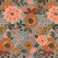 Large Lisa Floral in Sweet Sage